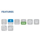 Ψυχόμενος Πάγκος Κατάψυξη QN 3100 - GN 1/1 (ME ΓΥΑΛΙΝΗ ΠΟΡΤΑ)